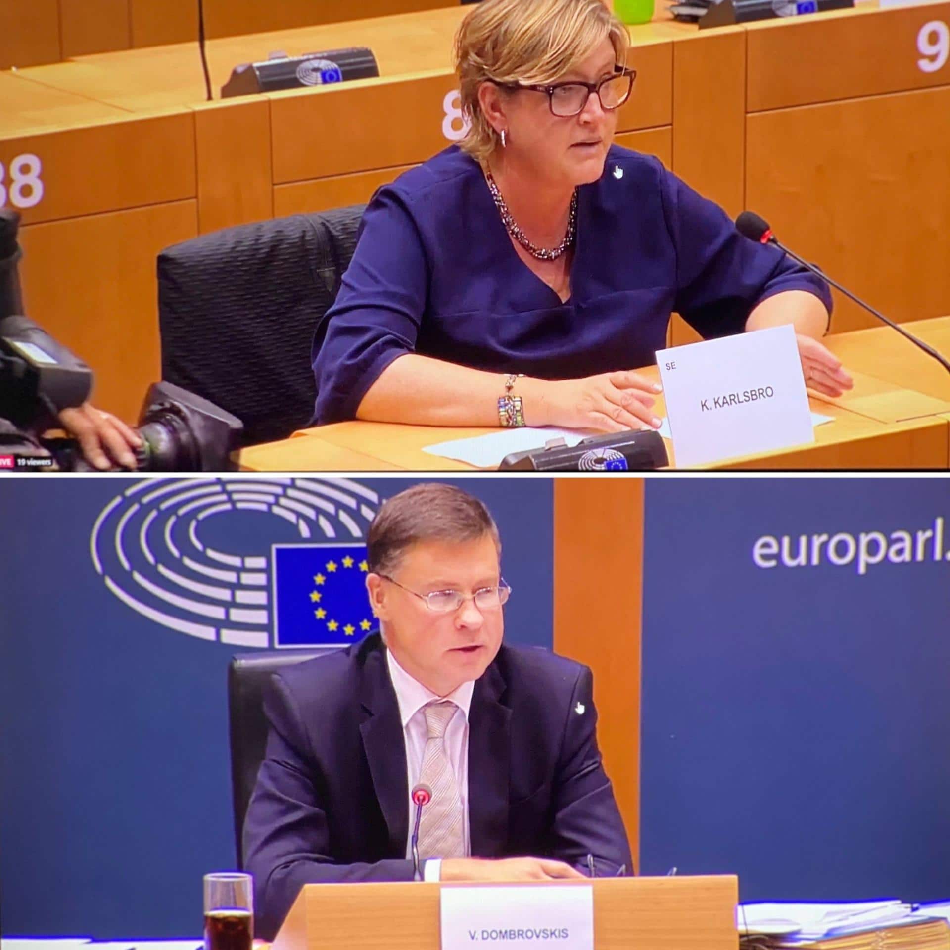 Min vecka – Aktuellt från Karin Karlsbro i Europaparlamentet